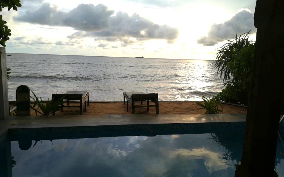 Beach Arthur Villa is a beach front retreat on a pristine, white sandy beach with calm turquoise water, at the southern part of Sri Lanka.